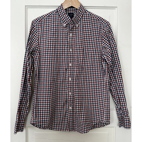 J.Crew Flex Slim Untucked Button Down Medium - Picture 2 of 6